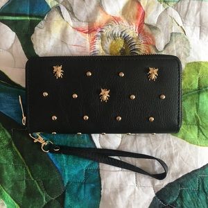 🐝 Gold & Black Bee Wallet 🐝